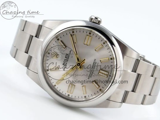 Perpetual Oyster Best 124300 1:1 Steel Sliver VR3230 SS Clean on Edition 904L Bracelet 41mm Dial 0514